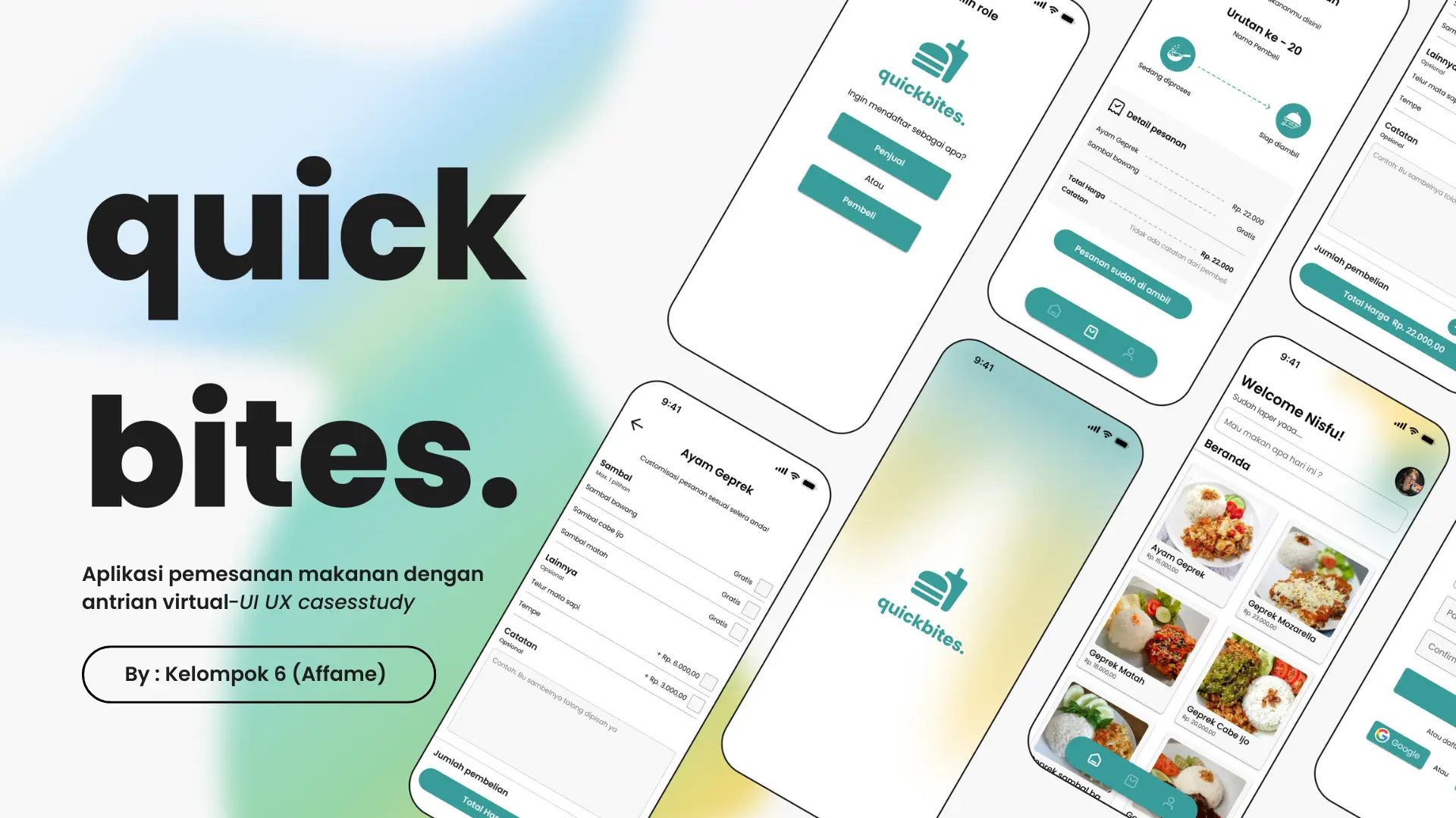 QuickBites Screenshot